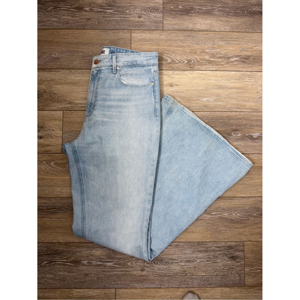 PAIGE Marlow Skimmer Flare Jeans Santorini Sky Sz 31